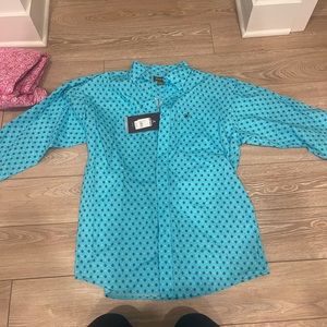 Men’s Ariat button down shirt large